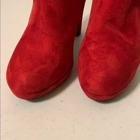 Red IMPO Stretch Boots 8 M NWOT - Picture 8 of 15
